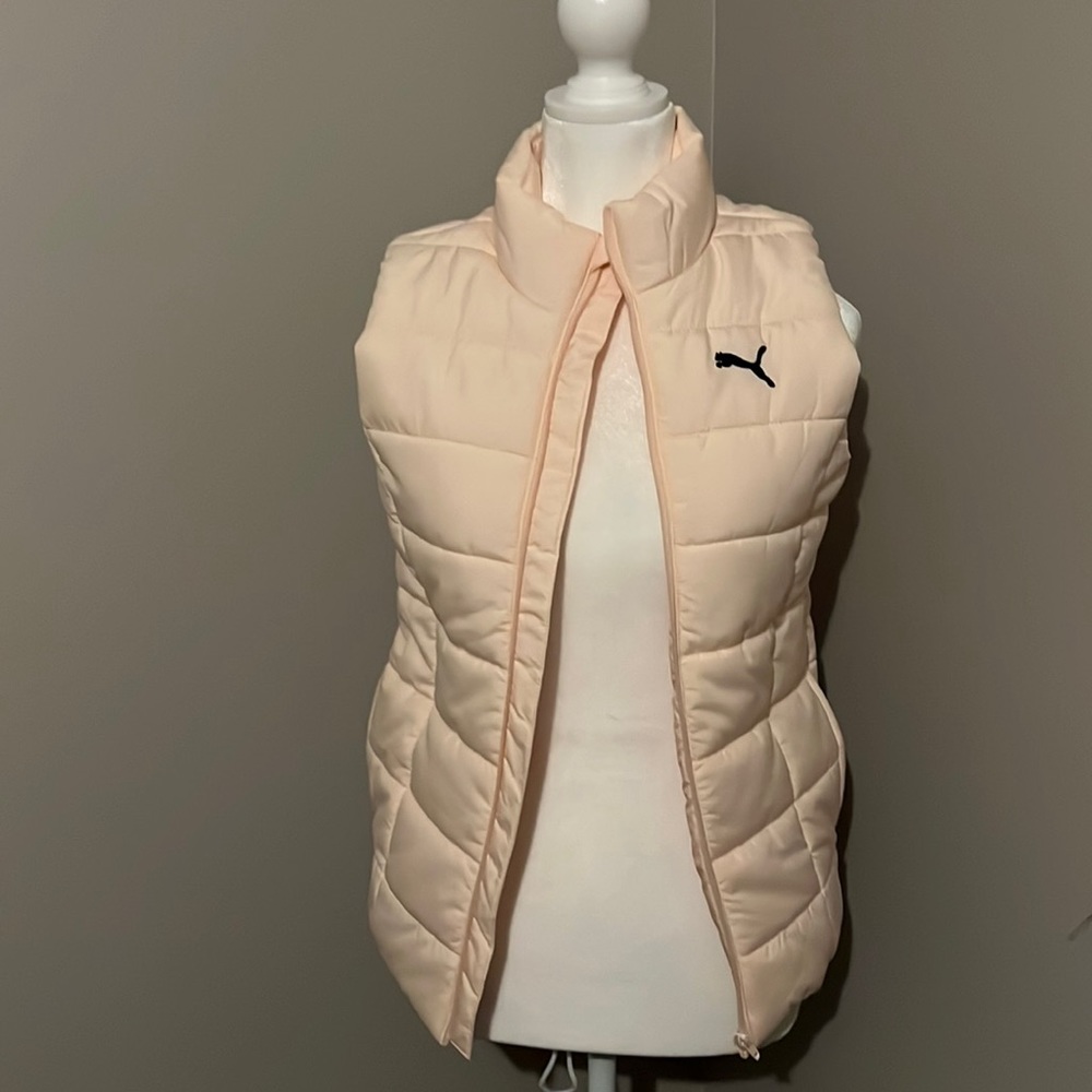 Girls puma winter vest